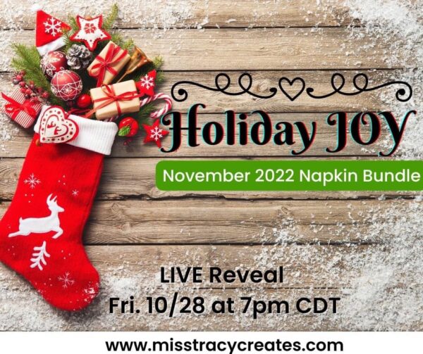 The Napkin Club Miss Tracy Creates