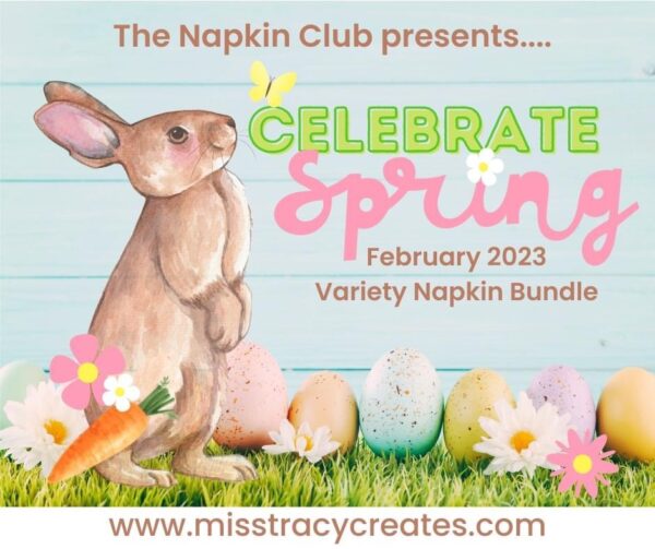 The Napkin Club Miss Tracy Creates