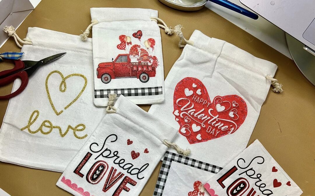 Let’s Make Valentine Treat Bags Together!